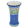 Polish Pottery Vase 7&quot; Spring Essence UNIKAT
