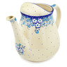 Polish Pottery Watering Can Floral Animation UNIKAT